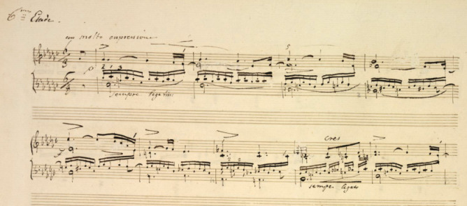 ショパン 練習曲(エチュード) Op.10-6 変ホ短調
