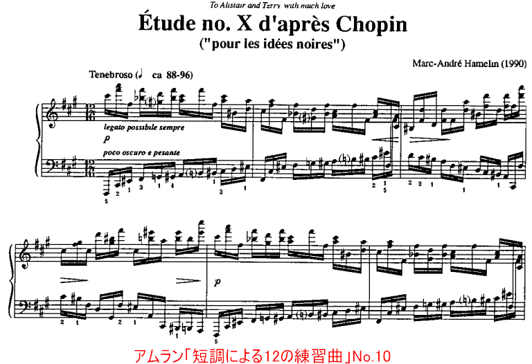 ショパン 練習曲(エチュード) Op.10-5 変ト長調『黒鍵』