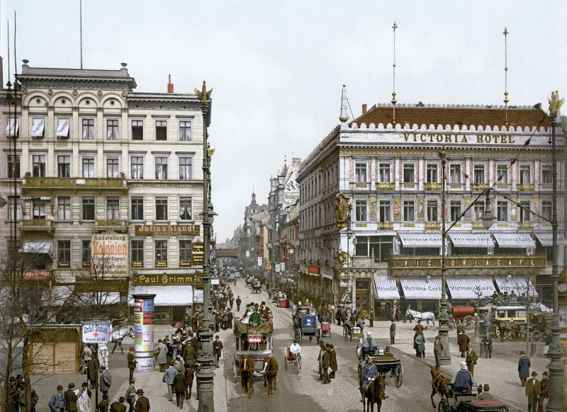 19世紀末のベルリン