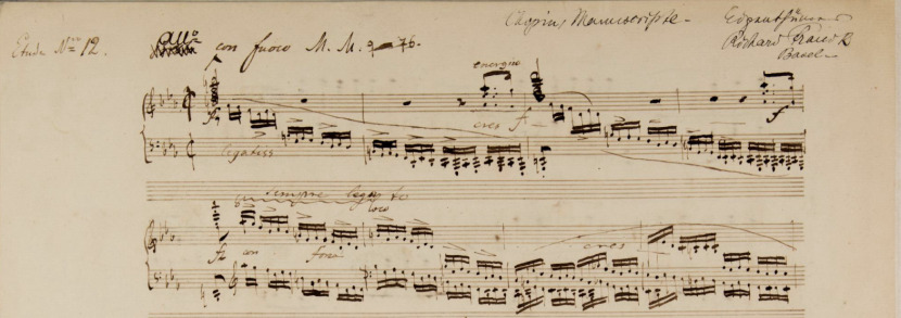 ショパン 練習曲(エチュード) Op.10-12 ハ短調『革命』 ショパン データベース Chopin Database
