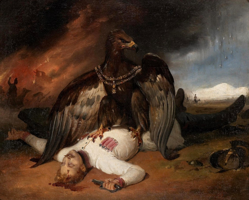 「ポーランドのプロメテウス」11月蜂起の失敗を寓意的に表現した絵画